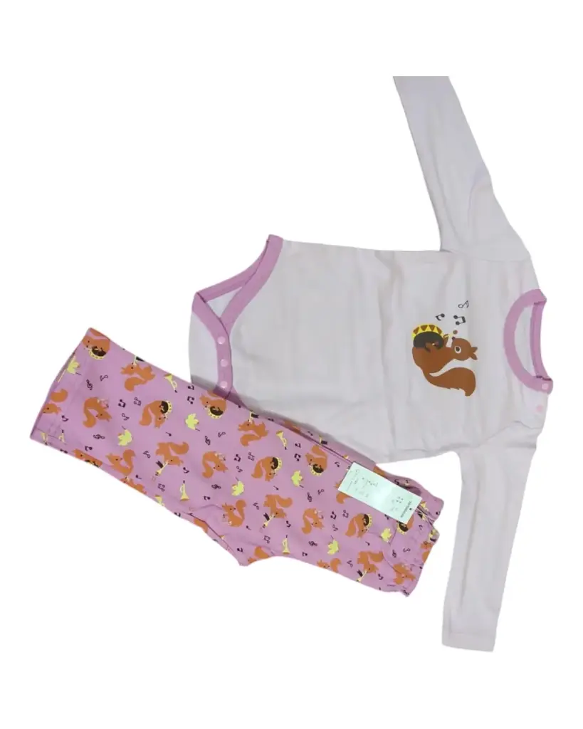 SnuggleSquad Romper Set(12 Months)